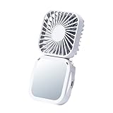 TERNCOEW Hals-Hänge-Ventilator, wiederaufladbarer Ventilator, faltbarer Ventilator für Outdoor-Sportarten und Freizeit
