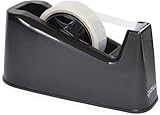 Rapesco RPTD500B Germ-Savvy Antibakteriell, Hochleistungs-Klebebandspender 500, Schwarz