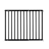 reer Türgitter und Treppenschutzgitter | Baukasten zum Selbstbauen | zum Schrauben | ausziehbar 63-103,5 cm | schwarz