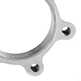 Honseadek Für 20 mm Post-Mount Scheibenbremsenadapter für vorne und hinten für Fahrradbremsen, Edelstahl PM Mount Rahmen Gabeladapter kompatibel mit Mountain für Fahrrad