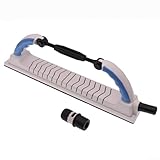 Flexibler verstellbarer Handschleifer mit Staubabsaugung, ABS- und Nylon-Konstruktion für Wandschleifen und Holzpolieren, 70 x 400 mm