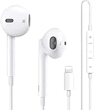 Junwolf In-Ear Kopfhörer für iPhone, HiFi-Stereo-Sound mit Mikrofon und Lautstärkeregelung, kompatibel mit In-Ear Kopfhörer für iPhone 12/14 Pro/14 Pro Max/13/12 Mini/SE/11/X/XS Max/XR/8/7 Plus