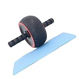 Geschwenkter Rad Bauchroller Keine Geräusche Bauchrad Arm Taille Bauchkerne Übungs Fitnessgerät Muskeltrainer