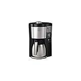 Melitta Look Therm Perfection - Filterkaffeemaschine - mit Thermokanne - Tropfstopp - 10 Tassen - Schwarz (1025-16)