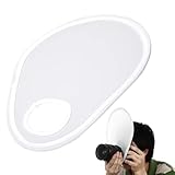 Genérico Macro Blitz-Diffuser für Kameraobjektive, 29,5 cm (11,81 Zoll), mit Aufbewahrungstasche, Diffusor für Kameralinsen zur Beseitigung von hartem Licht und Schatten