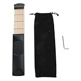 Ellenbogen-Pad, 4/6 Bünde, Gitarrentasche, Gitarre, Übungshals, linke Hand, für Anfänger, Übungstraining, Akkordtrainer, Fingersatz