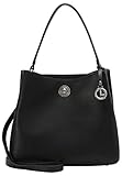 L.CREDI Women's FLIPPA Handbag, schwarz