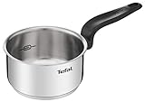 Tefal Primary Stielkasserolle 14 cm (1 L) 10 Jahre Garantie, hochwertiger Edelstahl, Induktion, Schmoren, Kochen E3082704 LPN/OrderID:LPNHE745806340/028-1337873-2741926
