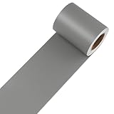 Decotalk Tapeten Bordüre Selbstklebend Vinyl Sockelleiste Hellgrau 7.6X600cm Wandbordüre Dekorative Bordüre Selbstklebende Küche Tapetenbordüre Für Badezimmer Wohnzimmer Möbel Wasserdicht Deko Folie