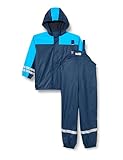 Playshoes Warmer Wasserdichter Matschanzug Regenbekleidung Unisex Kinder,marine,104