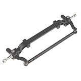 Für Tamiya 1/14 Metall Vorderachslenkung LKW Schwarz Für Silberne Achsstange RC Traktor Upgrade Teil Zubehör RC Modifikationen Teile(Type 1)