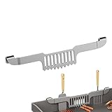 Fettblocker zum Aufwärmen von Lebensmitteln, Fettauffangbehälter für Pfannenwender, Grillutensilien aus Edelstahl, magnetisch, für BA-Zubehör