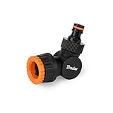 Wasserhahnanschluss Hahnadapter/Winkelhahnstück 1 Zoll Innengewinde mit 3/4 Zoll Reduktion