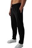 Smith & Solo Smith Solo Jogginghose Herren Jogger Männer Modern Baumwolle Jungen Slim Fit Freizeithose Sporthose Training, M, Schwarz / Gerade