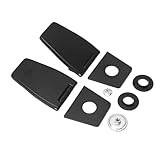 Edelstahl-Leuchten Fensterscharniere 55074548 5013723aa 926 119 Schwarzbeschichtungskleidung für YJ TJ LJ 1987-2006