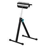 wolfcraft Multifunktionsbock – Auflagen- und Rollenbock I 6102300 I Der multifunktionale Arbeitsbock zum Auflegen oder Abrollen