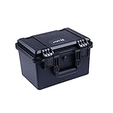 Lykus HC-3020 Wasserdicht Koffer mit anpassbar Rasterschaumstoff, Innengröße 30x20x20 cm, geeignet für DSLR Kamera, Objektive und mehr