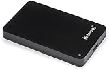 Intenso Memory Case 1 TB Externe Festplatte (6,35 cm (2,5 Zoll) 5400 U/min, 8 MB Cache, USB 3.0) schwarz
