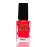 Stampinglack Neon Rot-Orange Stamping Lack Stempellack Nageldesign RM Beautynails 1er Pack (1x 12ml)