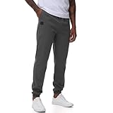 Arbeitshosen Herren Cargo Hosen Haushose Bequeme Hose Fahrradhose Lang Cargohose Tech Wear Trekking Feuerwehr Sommerhose Grau M