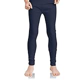 MT Kinder Ski- & Thermohose - Winter Unterwäsche lang für Jungen und Mädchen - Navy 158-164