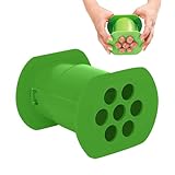 Wurstbereiter-Presswerkzeug – Manuelle Hot-Dog-Form, Füll-Küchenhelfer, Lebensmittelformungsgerät, antihaftbeschichteter Hohlraum, Siebenschlitz-Extruder-Tablett, Grillhelfer, Mahlzeiten-Vorbereitung