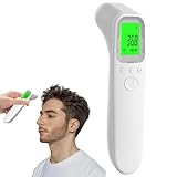 Kontaktloses Digitales Infrarotthermometer Fieberthermometer Kontaktlos Für Erwachsene Kinder Digitales Stirnthermometer Mit LCD Display Sofort Messung Der Körpertemperatur An Der Stirn