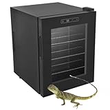 Reptilieneier Inkubator zum Schlüpfen von Schlangenschildkröte Hühnereiern, wissenschaftliche Laborbrutmaschine mit Kühlung und Heizung 10℃-40℃, ideal für kleine Reptilien