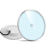 LyLmLe Harz Gefüllt LED Poolbeleuchtung,PAR56 35W Ultraflach Poolscheinwerfer(Ersetzt 300W Halogenlampen),Schwimmbad LED Lampe, 3500lm,140° Abstrahlwinkel,IP68 Wasserdicht,12V AC/DC,6000K