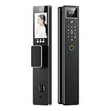 Iuscacey Handvenenerkennung Smart Lock Biometrische Sicherheit in Militärqualität mit 3D-Gesichtserkennung, Fingerabdruck und Dual-Kameras