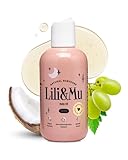 Lili&Mu Schwangerschaftsöl gegen Dehnungsstreifen & Schwangerschaftsstreifen 200 ml - Massageöl mit Kokosöl Traubenkernöl Vitamin E, Pflegeöl Vegan Bio Naturkosmetik - Schwanger Skincare
