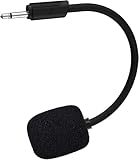 Zosvoses Ersatz-Spielmikrofon Kompatibel mit JBL Quantum 100 (Q100) Gaming-Headsets auf PS5, PS4, PC, Xbox, Mac, 2,5 mm Abnehmbare Geräuschunterdrückung Kristallklares Spielmikrofon Sprachboom