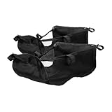 COOPHYA 2St Aufbewahrungstasche für Einkaufswagen Aufbewahrungsnetztasche für Kinderwagen Taschen Buggy zubehör einkaufskorb Kinderwagen-Organizer-Tasche Korb für Kinderwagen Oxford-Stoff