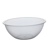Alipis 1pc Malatang Selection Dish Becken Acryl Dish Basin Buffet Dish Basin Plastikschüssel Salatschüssel