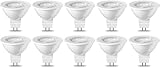 Amazon Basics LED-Leuchtmittel, GU5.3-/MR16-Spots, 4.5 W (entspricht 35-W-Glühbirne), Warmweiß, nicht dimmbar, 10Stück