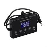 SMZhomeone Aquarium-Licht-Dimmer für Aquarien, Lichtmodulator, Beleuchtung, LCD-Dimmer, Timer, Controller, intelligentes Timing-Dimmsystem, 12-24 V Eingangsausgang