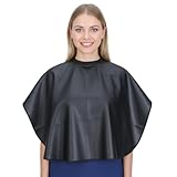 Tucnoeu 1pc Frisierumhang, Friseurumhang Kurz, Umhang Friseur, Wasserdicht, für Friseursalon und Zuhause, Unisex