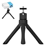 Beamer Mini Stativ, 360° Beamer Ständer, Mit 1/4'' Schraube Ministativ, Kamera Stativ Tischstativ Einstellbar Mini Tripod Beamer StativProjektorständer Für Kamera, MiniBeamer, Webcam