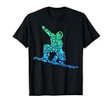 Snowboard Snowboarder Jungen Kinder Männer T-Shirt