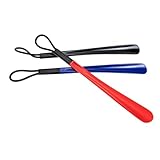 TOPPERFUN 3Stücke Schuhheber für Müheloses Anziehen von Schuhen Hochwertiger Schuhlöffel für Schwangere und Senioren Rutschfest und Schonend zu Schuhen und Füßen