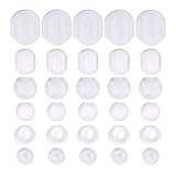 INSEOWI Nichtallergene Ohrklemmen Für Empfindliche Haut Gelkappen Dämpfung Keine Piercing Zusätze Leichtes Ohr Ohne Piercing