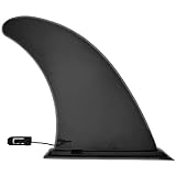 Anfyko 9 Zoll Sup Finne Universal - Langlebigere, Verbesserte, Abnehmbare Ersatzflossen für Stand Up Paddle Board, Longboard. Surfboard...(1 Stück)