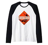 Wakeboard Wakeskate Wassersport Lifestyle Vintage Logo Style Raglan