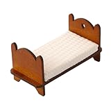 Wohnzimmer Einzelbett Figur Modell Realistische Vintage Lebensszene Puppenhäuser Rollenspiel Möbel Für Couch Puppenhäuser Dekoration