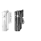 Selfie-Stick mit abnehmbarem Blue-tooth Fernauslöser, Stativ-Handyhalterung, Taschen-Handystativ, 360° verstellbares Mini-Stativ, Selfie-Stick (weiß)