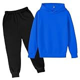 Trainingsanzug Kinder, Jogginganzug für Jungen und Mädchen, Sportanzug Kinder, Hoodie und Hose Set Für Kinder 3-14 Jahre, Geschenke für Kinder Comfy