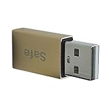 Geavonyg USB-Datenblockierender USB-Schutz für sicheres Laden, leistungsstarkes 5 V/3 A Aluminiumgehäuse für sicheres Laden und Datenübertragung