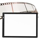 Diabetrachter Lichtbox, Diabetrachter, Diafilm Negativscannen, mit 3 Einstellbaren Helligkeiten, LED USB Lichtscanner, Lichtbox Scanner, Zum Zeichnen von Künstlerskizzen