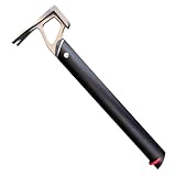 Veemoon Leichter Aluminium Pfahlhammer für Outdoor Aktivitäten Multifunktionaler Hammer mit Ergonomischem Griff zum Hämmern und Ausziehen von Zeltnägeln Beim Camping