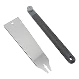 Präzise Doppelhandzugsäge aus Kohlenstoffstahl mit TPR-Griff für Holzbearbeitungsgärtner